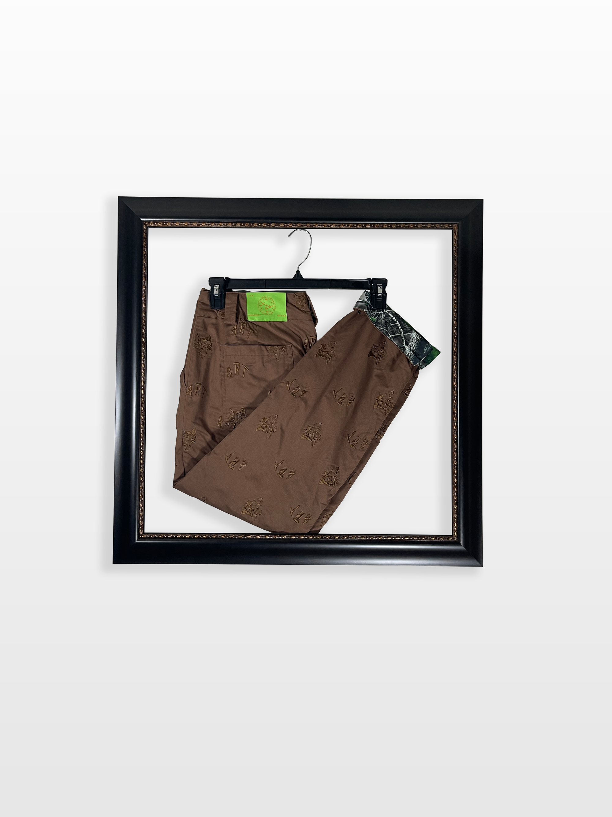 Elizabeth Pants "Camo/Brown"
